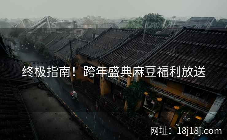 终极指南！跨年盛典麻豆福利放送